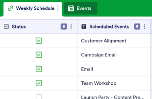 Weekly Schedule Template Spreadsheet Template