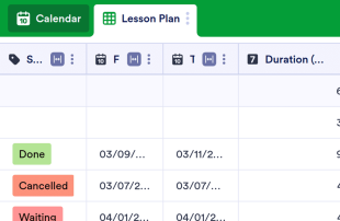Yearly Lesson Plan Template Spreadsheet Template