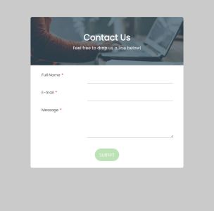 2018 Contact Form - Theme Poster
