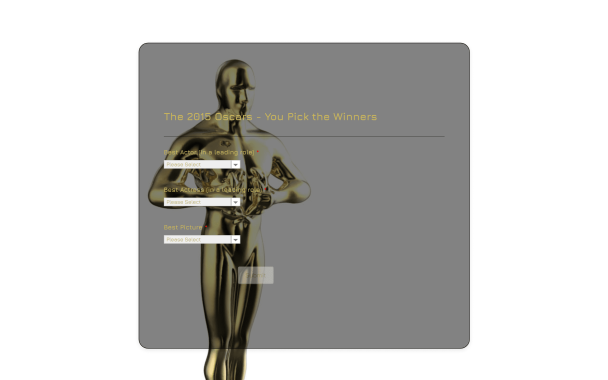 Academy Awards (Oscars) Voting - Theme Poster