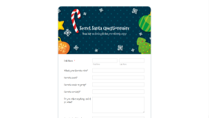 Ask Santa - Theme Poster