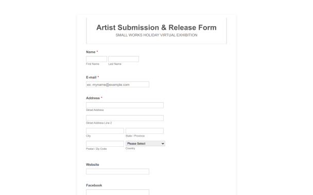 Atlanta Art Submission Form - Theme Poster