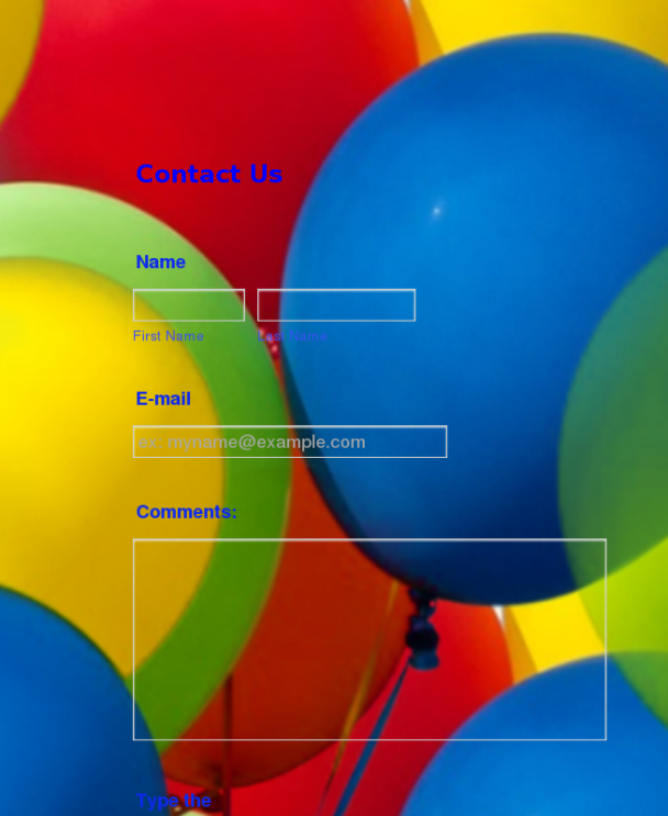 Balloon Bliss - Theme Poster