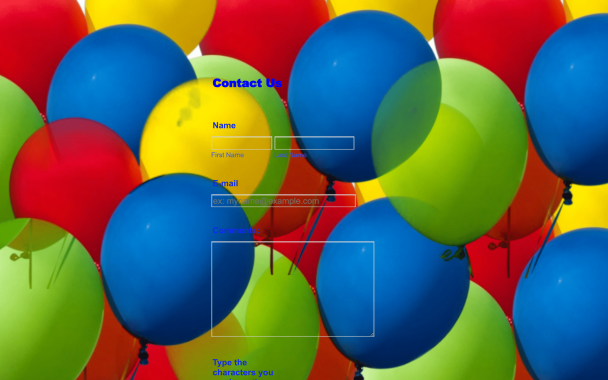 Balloon Bliss - Theme Poster