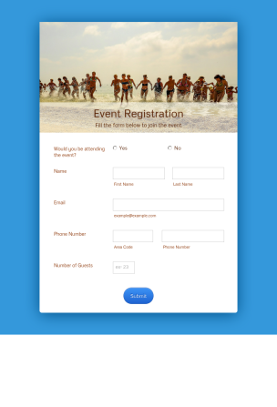 Beach Event - Theme Poster