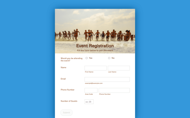 Beach Event - Theme Poster