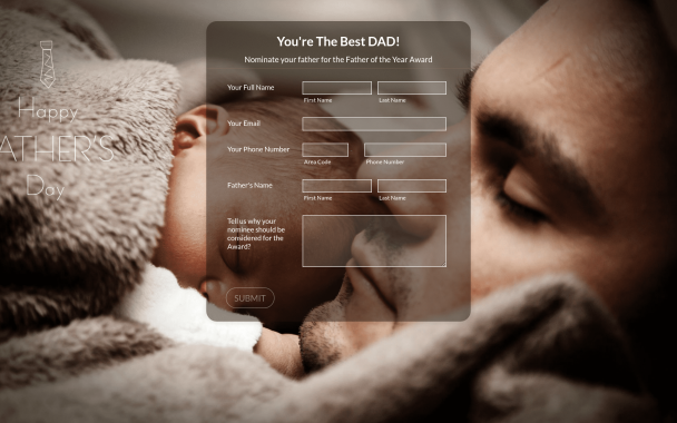 Best Dad - Theme Poster