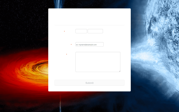 Black Hole - Theme Poster
