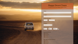 Bleak Desert - Theme Poster