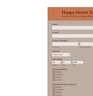 Bleak Desert - Theme Poster