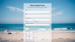 Blissful Beach - Theme Poster