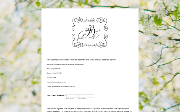 Blossom Engagement - Theme Poster