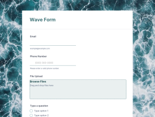 Blue Ocean - Theme Poster