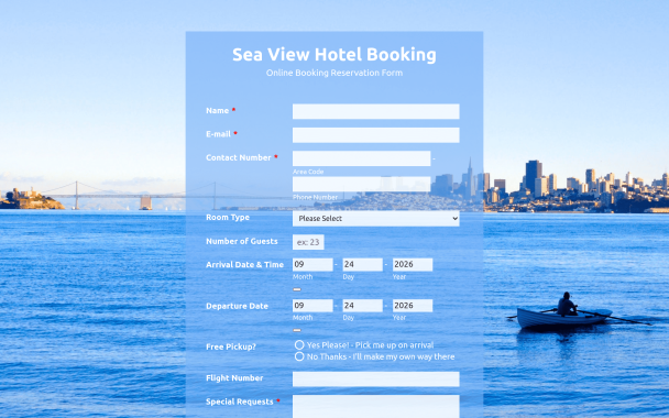 Bluish Sea - Theme Poster