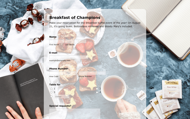 Breakfast of Champions - Theme Poster