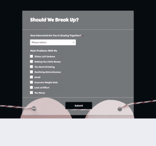 Breakup Face - Theme Poster