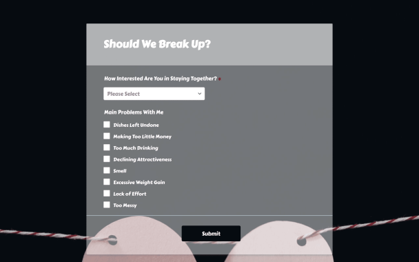 Breakup Face - Theme Poster