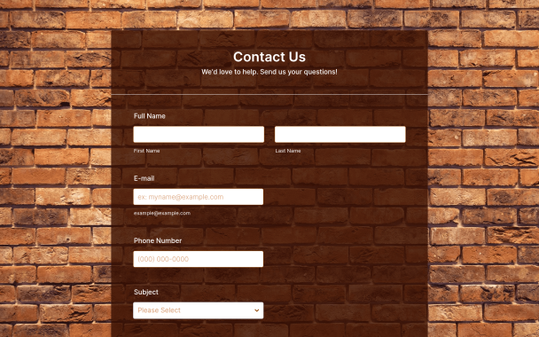 Brick Wall - Theme Poster