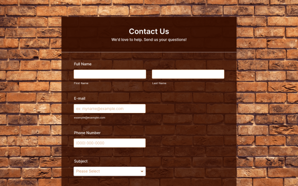 Brick Wall - Theme Poster