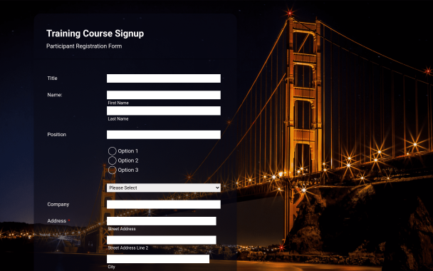 Bridge at Night - Theme Poster