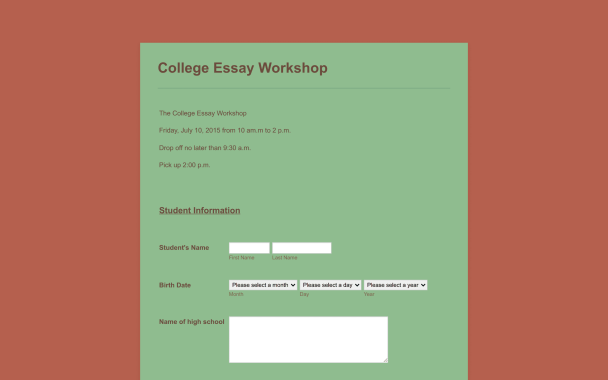 Brown and Green - Theme Poster