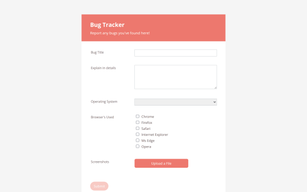 Bug Tracker - Theme Poster