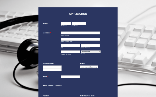 Business Keyboard - Theme Poster