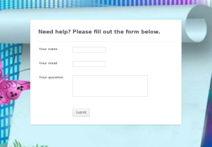 Butterfly Paper roll