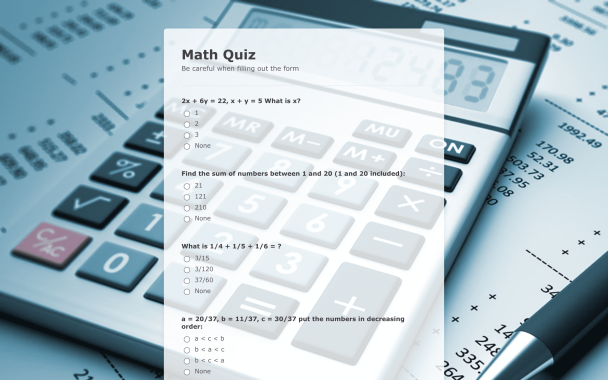 Calculator - Theme Poster
