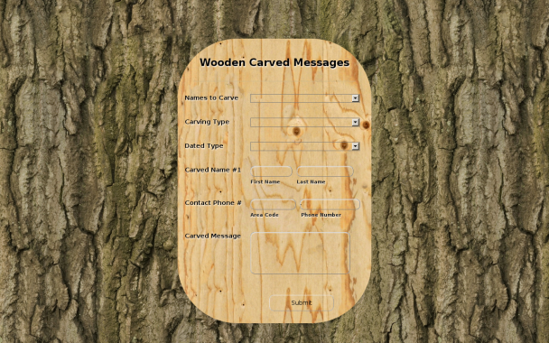 Carved Wood - Theme Poster