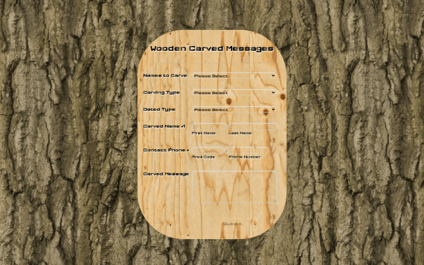 Carved Wood - Theme Poster