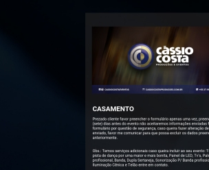 Cassio Costa - Theme Poster