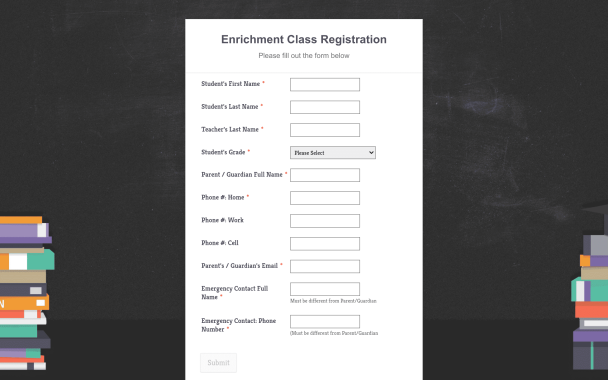 Chalkboard - Theme Poster