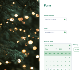 Christmas Tree Lights - Theme Poster