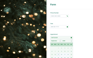 Christmas Tree Lights - Theme Poster