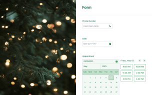 Christmas Tree Lights - Theme Poster