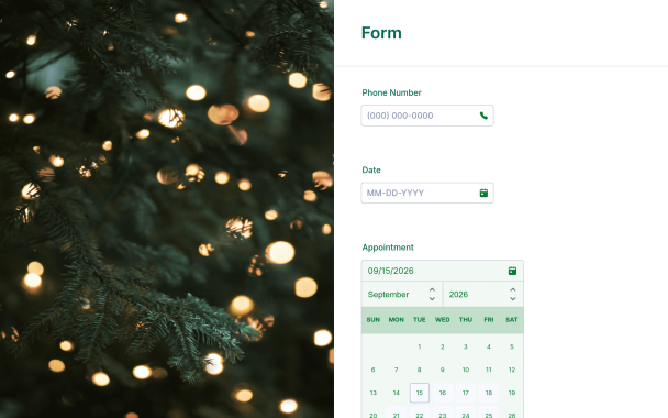 Christmas Tree Lights - Theme Poster