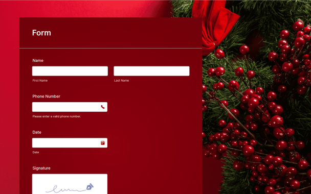 Christmas Theme - Theme Poster