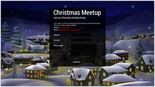 Christmas Village - Theme Poster