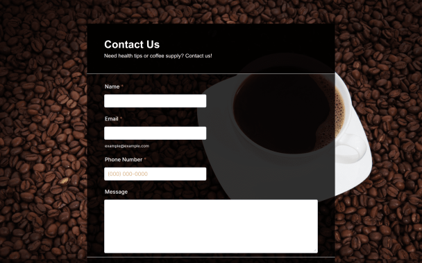 Coffee Mate - Theme Poster