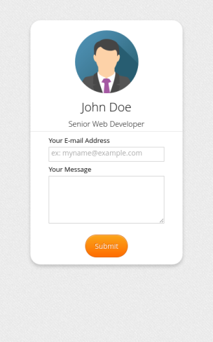 Contact Card - Theme Poster