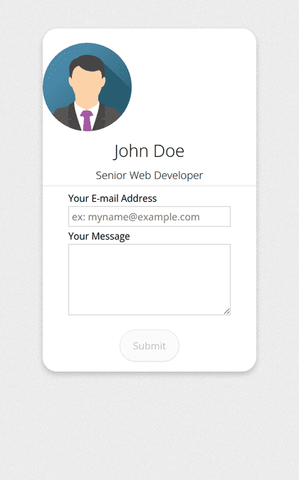 Contact Card - Theme Poster