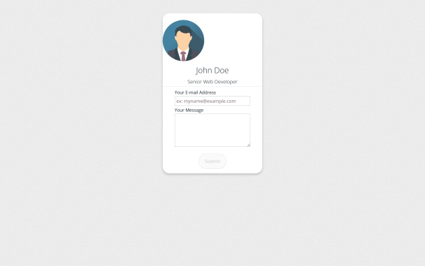 Contact Card - Theme Poster