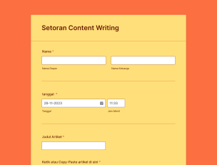 Warm and Colorful - Theme Poster