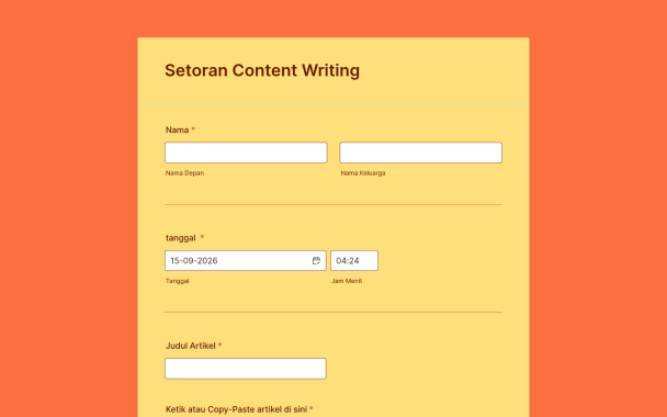 Warm and Colorful - Theme Poster