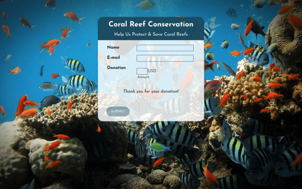 Coral Reef - Theme Poster