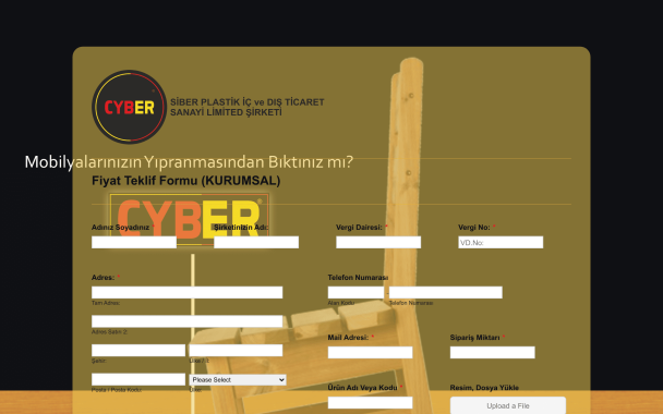 Corporate Quote Form Theme - Theme Poster