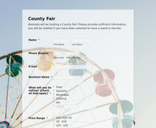 County Fair - Theme Poster