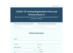 COVID 19 Testing - Theme Poster