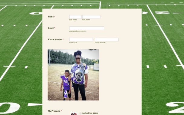 Sport Field - Theme Poster